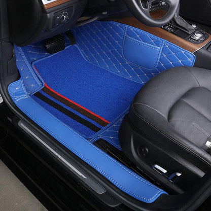 Kit de Alfombrillas Automotrices Premium Personalizadas [4 PIEZAS - TAMAÑO UNIVERSAL]